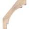 Ekena Millwork 5 1/2"W x 18"D x 22"H Merced Smooth Knee Brace, Douglas Fir BRC06X18X22MRC00SDF - alternate 4